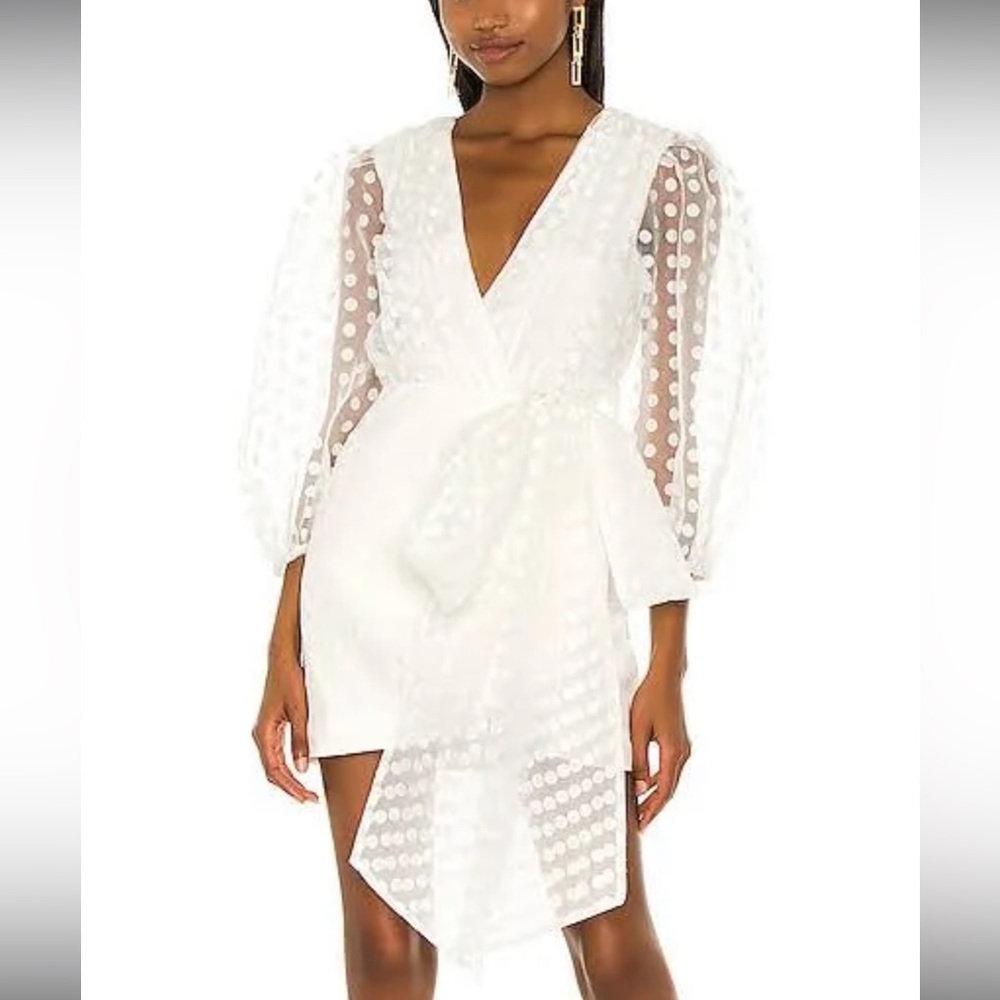 White lover + friends dress